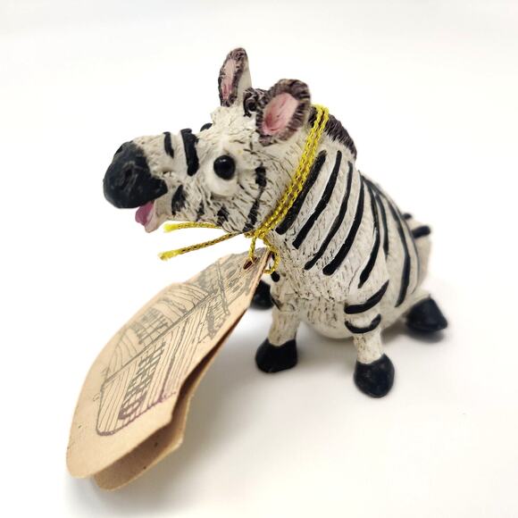 Holy Herd Noahs Ark Zebra Figurine Zoulou Pete Apsit Replacement Resin Figure - Picture 2 of 16